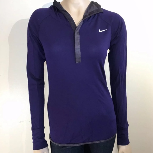 Nike Running Pullover Purple Size S - Picture 1 of 7